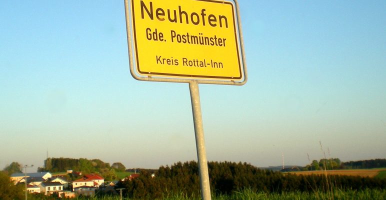 Baupläne für das Dorfgemeinschaftshaus Neuhofen