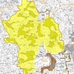 Das nun freigeschaltete Erschließungsgebiet nördlich und auf Höhe von Postmünster.