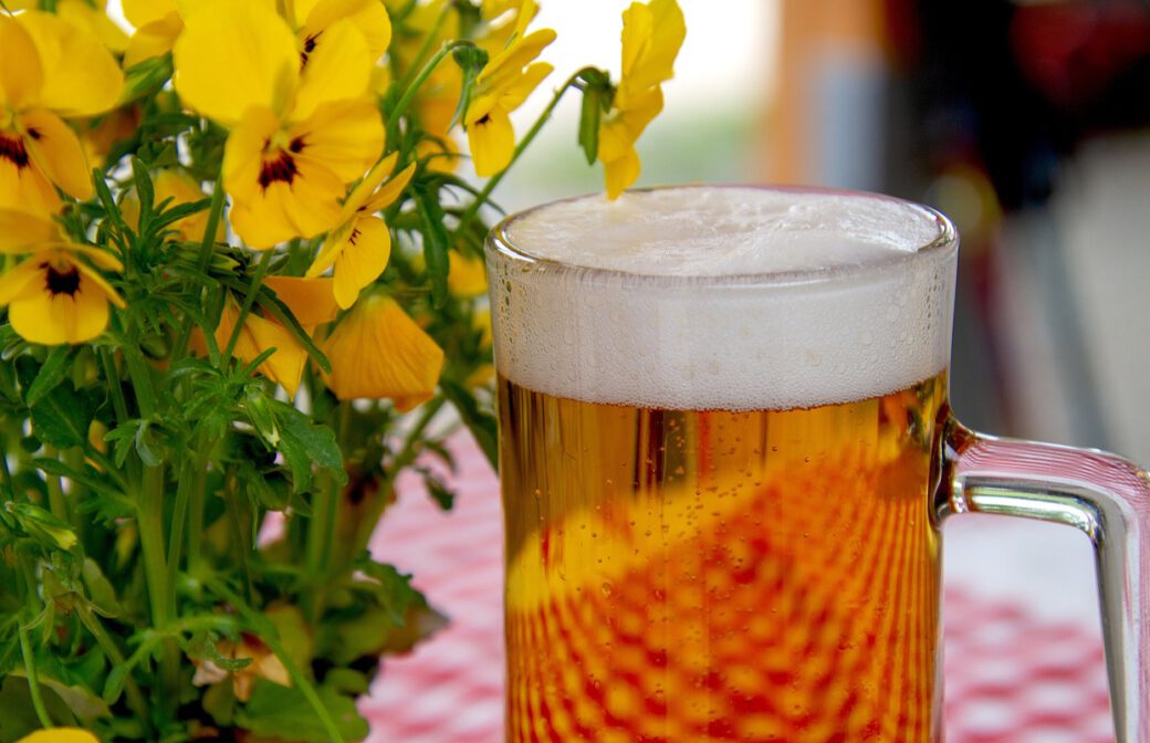 Biergarten mit KSK Frauenbund Neuhofen