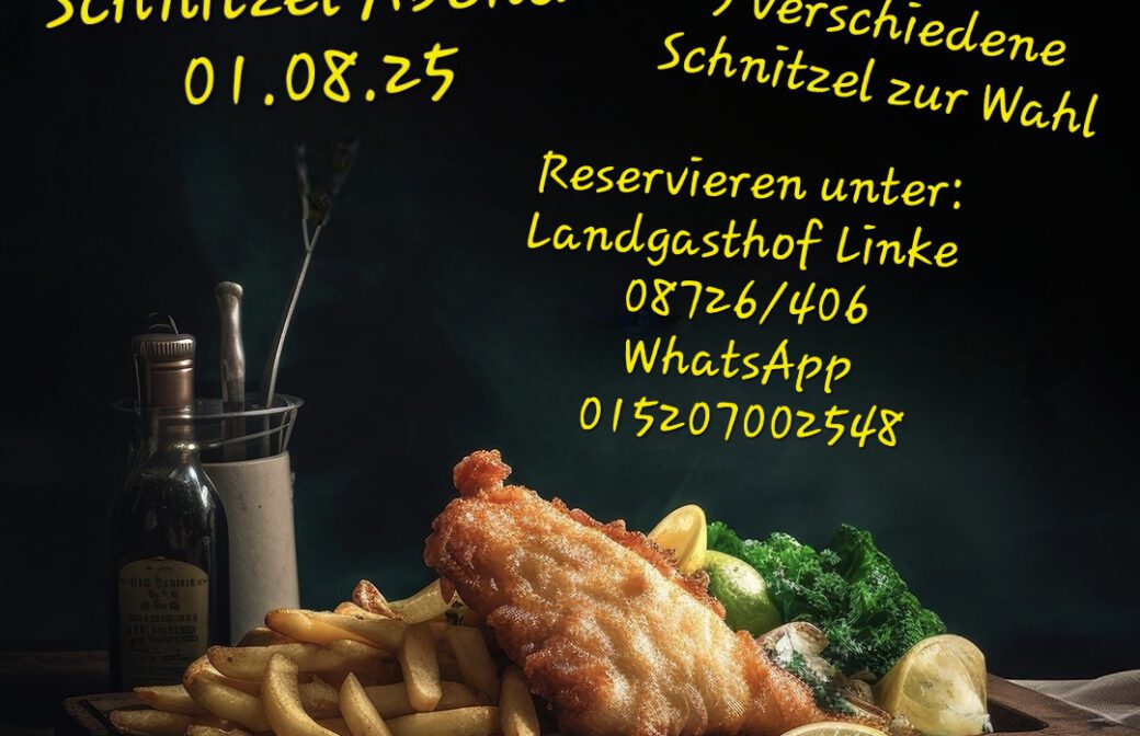 Schnitzel- Abend Gasthaus Linke