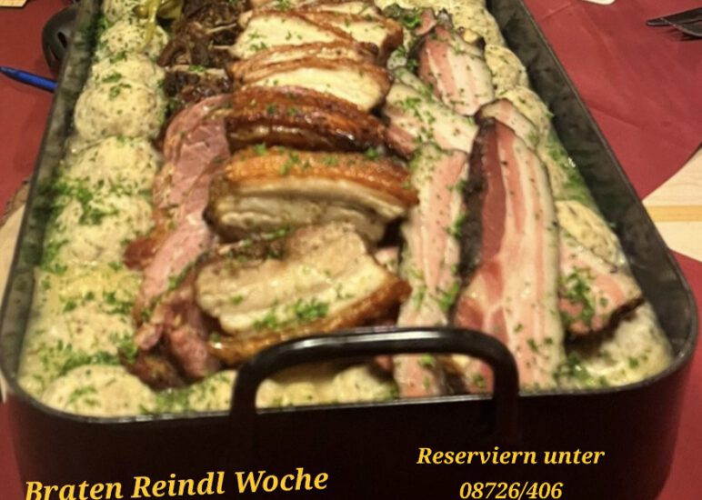 Braten-Reindl- Woche Gasthaus Linke