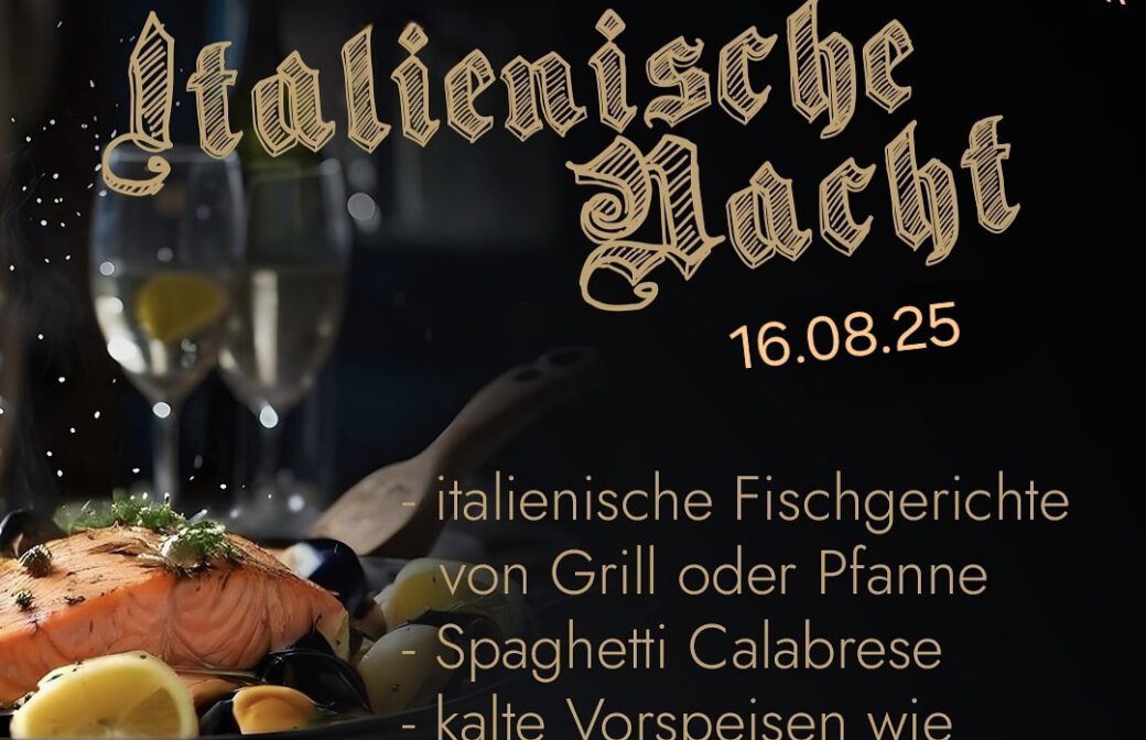 Italienische Nacht Gasthaus Linke