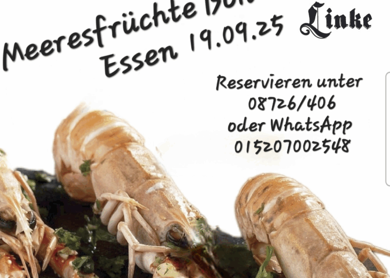 Meeresfrüchte – Boil  – Essen Gasthaus Linke