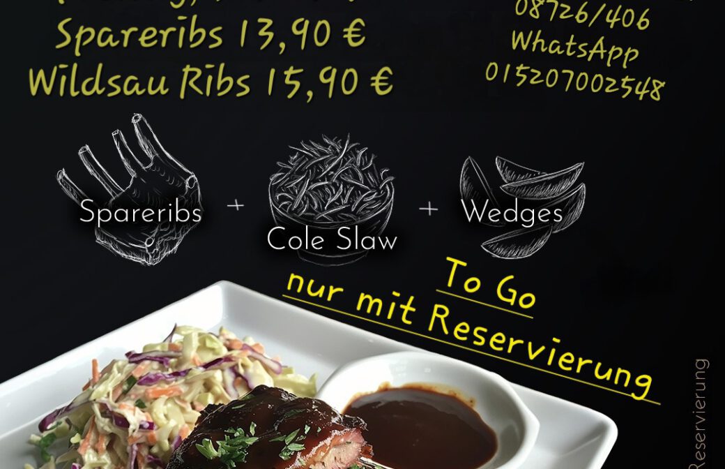 Spareribs- und Wildsau- Ribs – Essen Gasthaus Linke