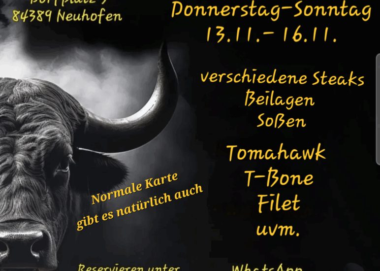 Steak-Woche Gasthaus Linke