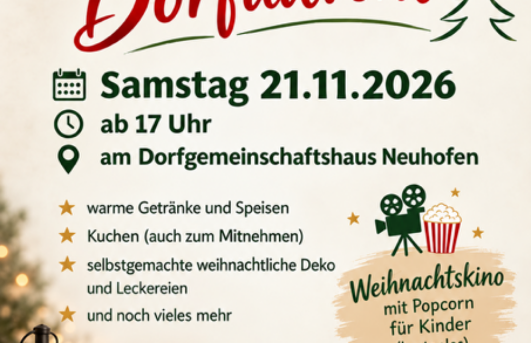 Neuhofener Dorfadvent Frauenbund Neuhofen